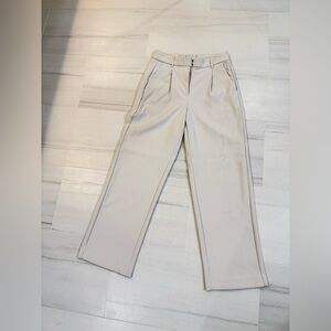 Old Navy wide leg trousers. Cream color. Size small